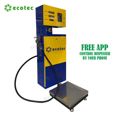 Ecotec LPG Station Dispenser LPG Filling Scale with APP Fuction