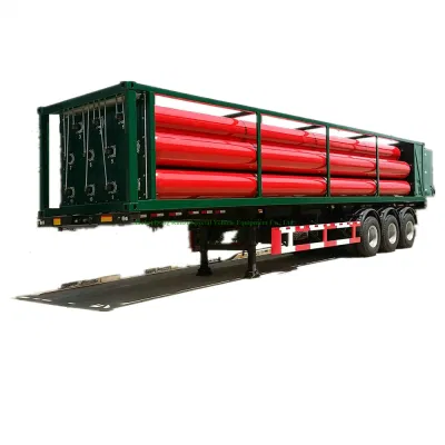  20FT 40FT Mobile Jumbo Tube Skid Hydrogen Container Semi-Trailer 20 MPa