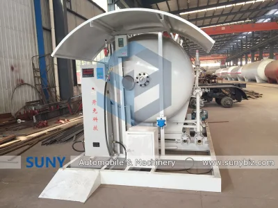  5cbm/5 Cbm/5m3/5 Cubic Meter LPG Gas Tank Filling Plant Station