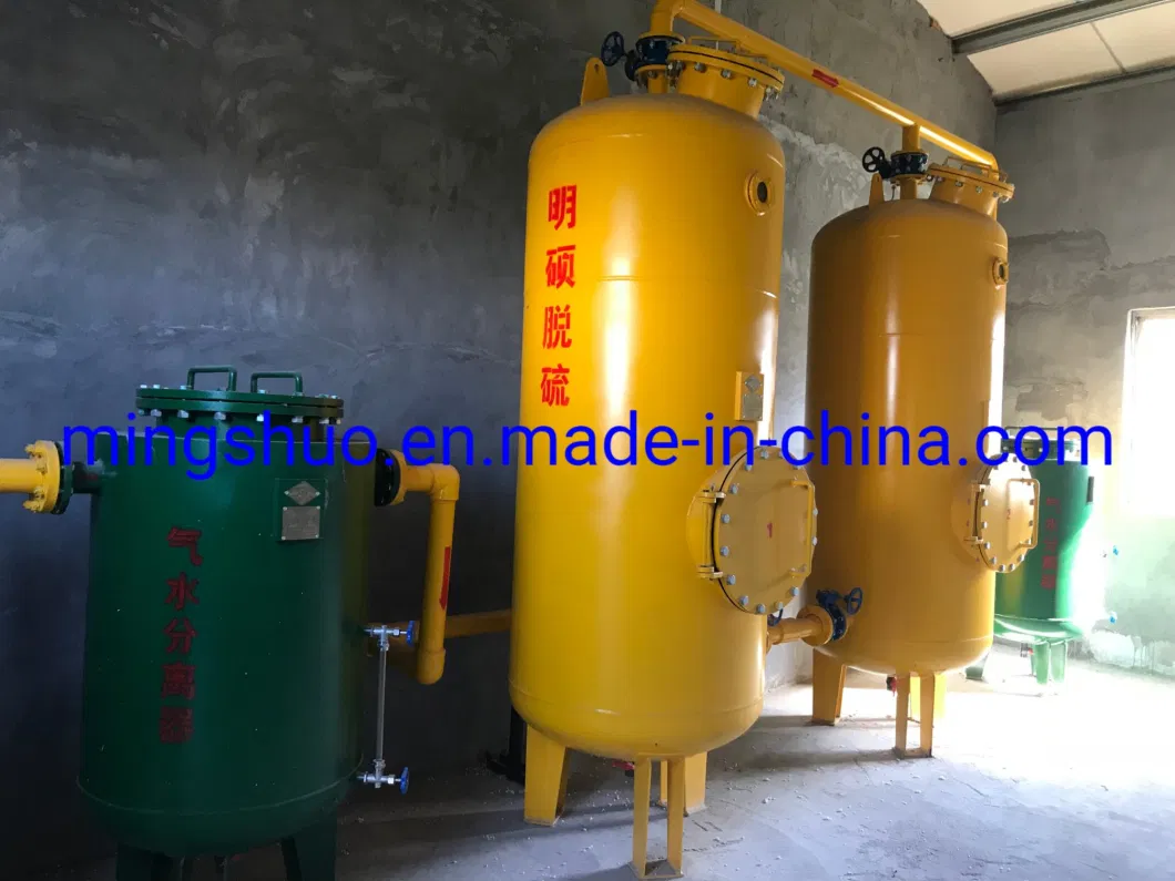 Gas Sweetening by Iron Oxide Agent Dry Desulfurization