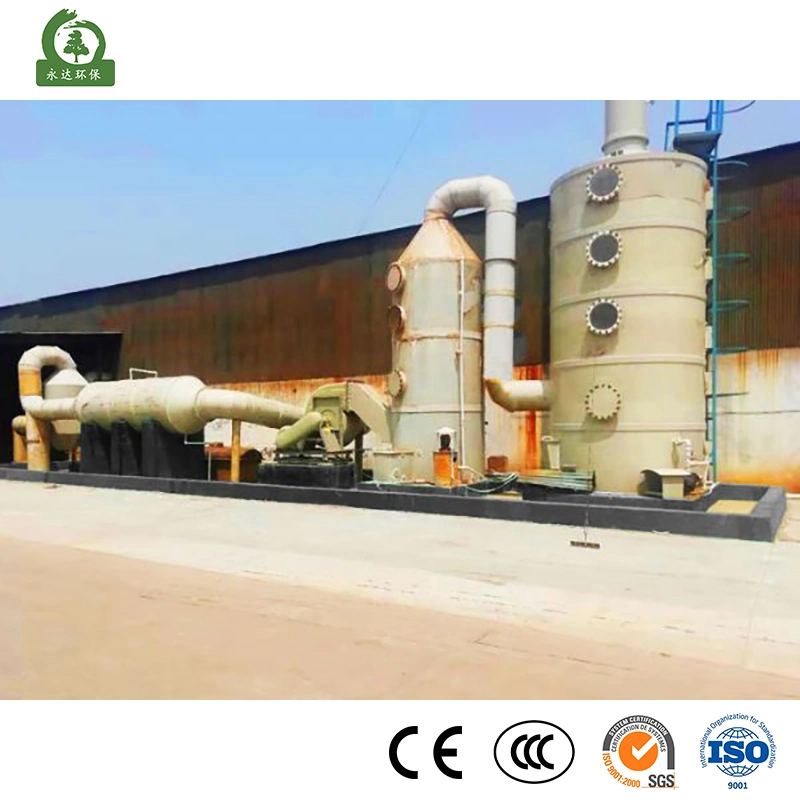 Fine Quality Industrial Desulfurization PP Acid Mist Spray Scrubber PP Polypropylene Equipment