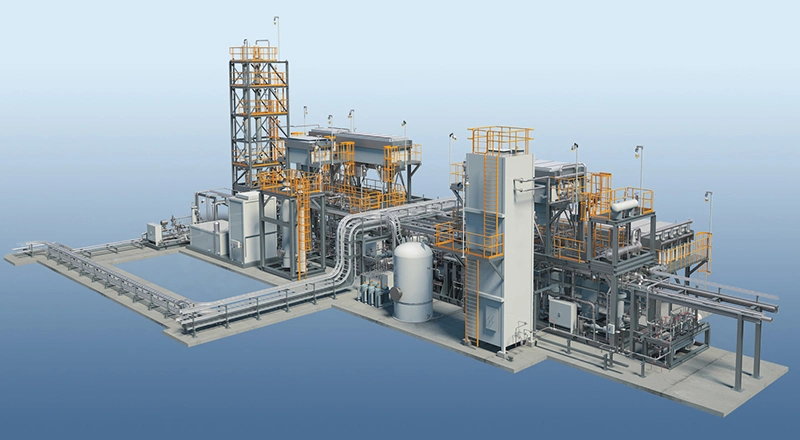 Flare Gas Recovery Plant with Amine Sweetening Package and Dehydration Package