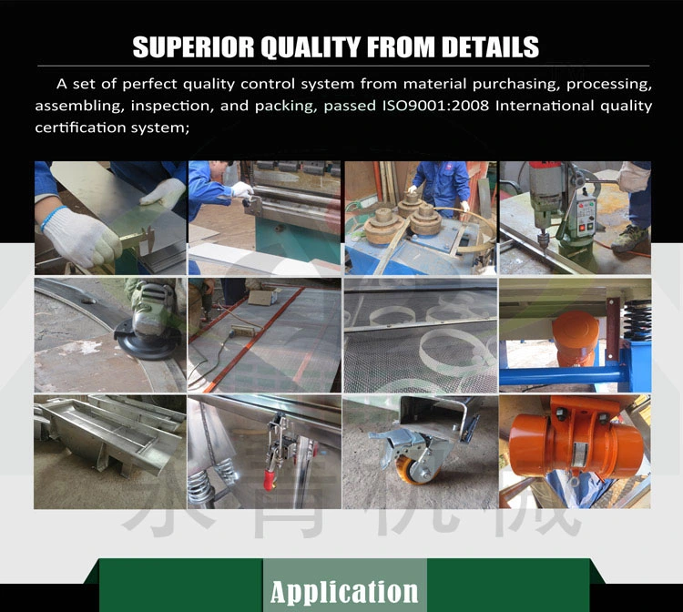 Stainless Steel Linear Vibrating Separator for Oyster