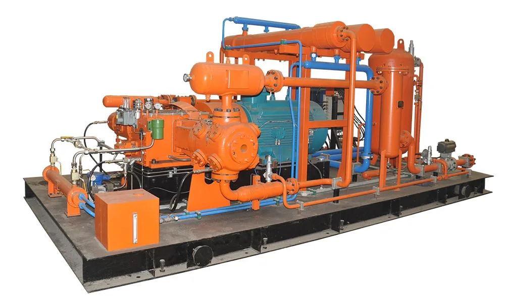 Two Stage Piston Gas Compressor for CNG Mother Station - Made in China