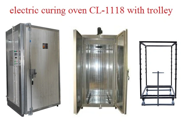 Electric Powder Coating Oven with Trolley Cl-1118