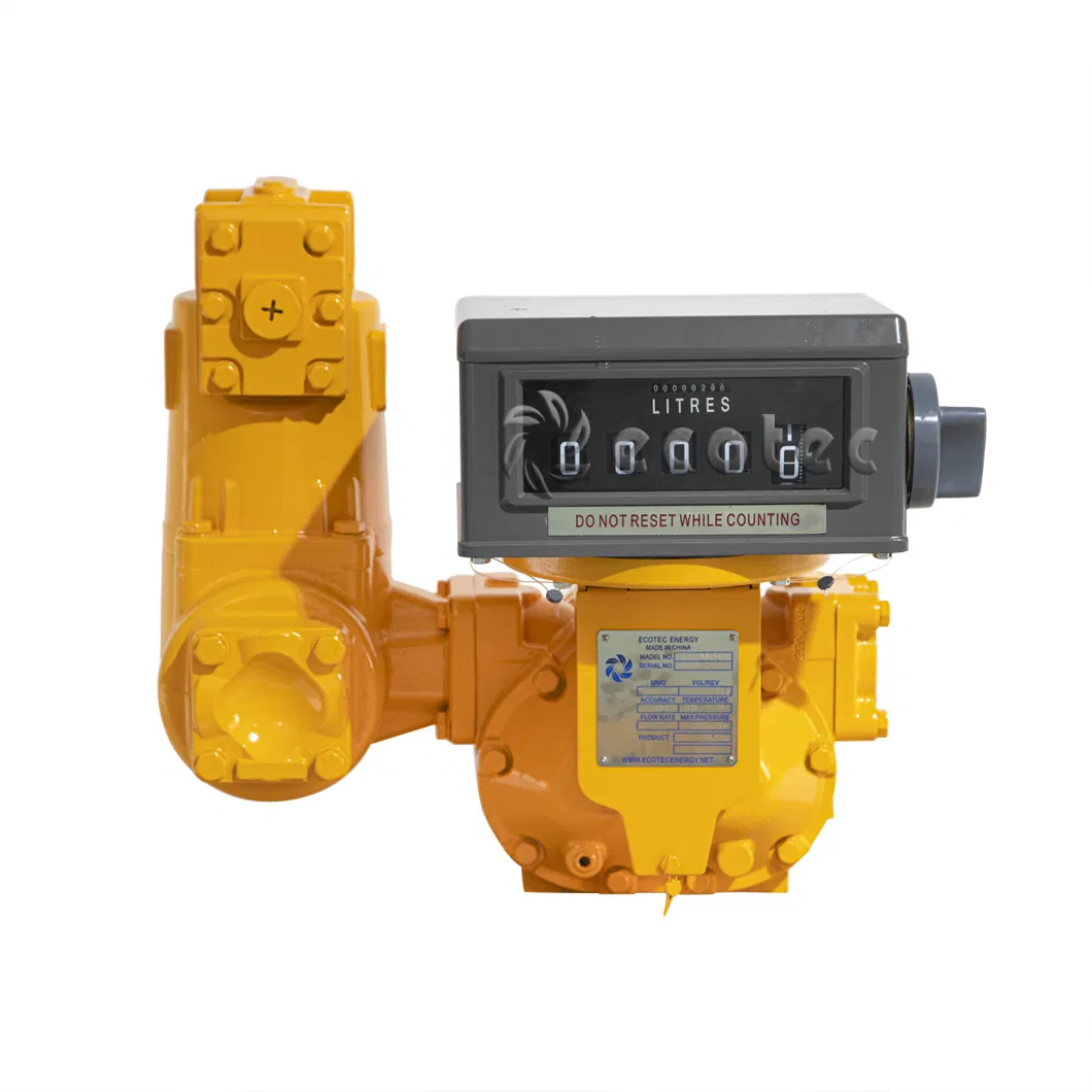 Ecotec High Quality Flow Meter Big Flow Rate LC Meter for Gas Station