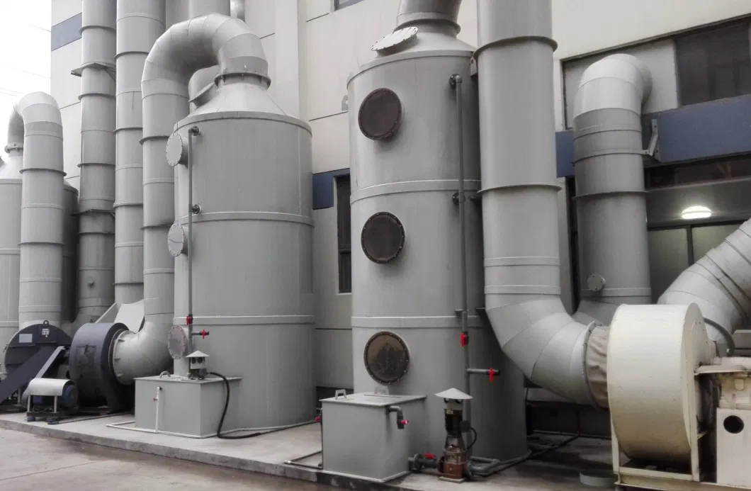 Sell Well Acid Mist Purification Tower Desulfurization Washing Tower Industrial Waste Gas Desulfurization Equipment