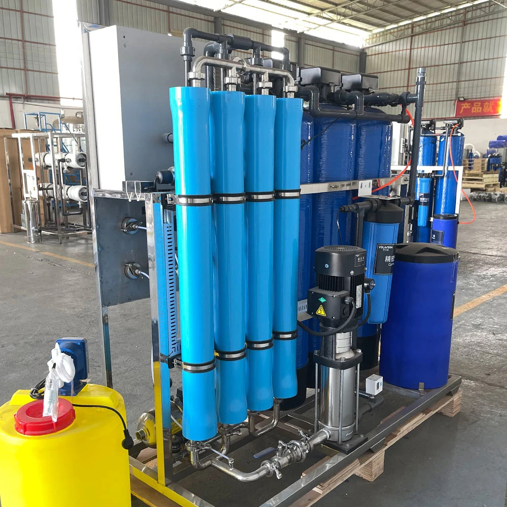 1000 Industrial Reverse Osmosis Water Treatment Plant 98% Desalination Ratio RO System Equipment Pure Water Dosing Device