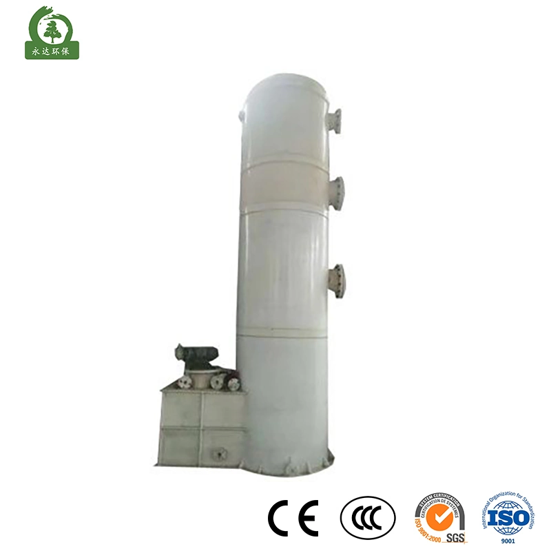 Fine Quality Industrial Desulfurization PP Acid Mist Spray Scrubber PP Polypropylene Equipment