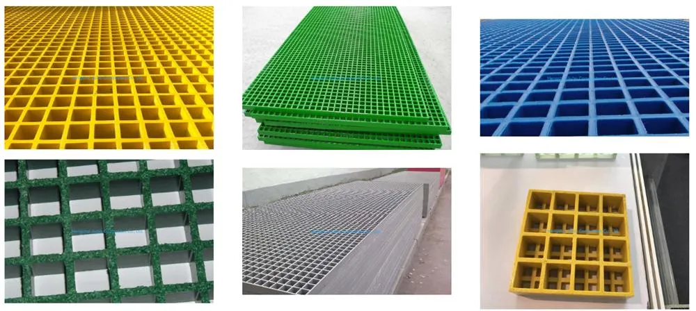 FRP Grating Walkway for Solar Roof Floor Grating Walkway Plastic FRP Grate