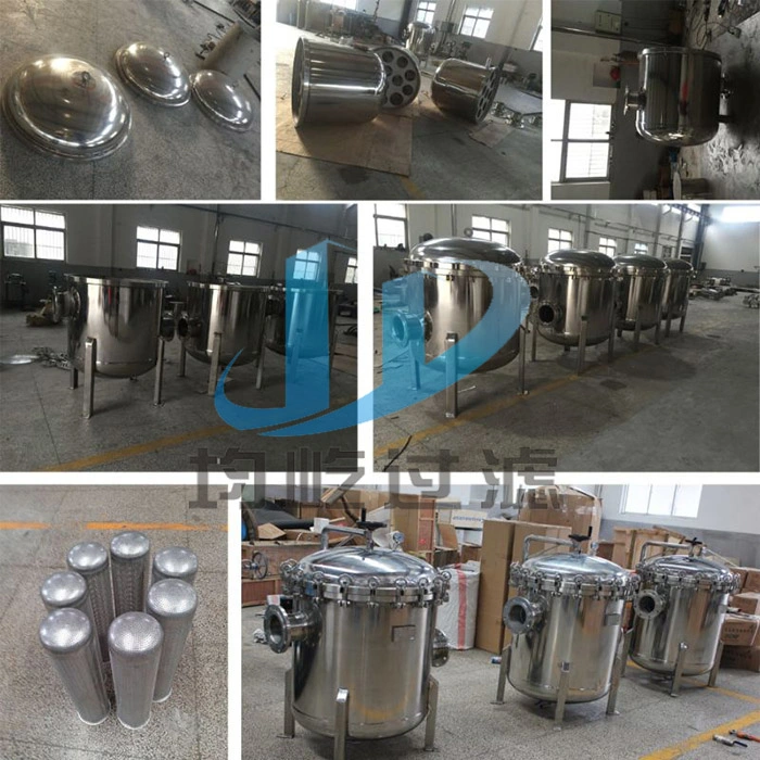 Food Grade 304 Stainless Steel Liquor Filter Unit