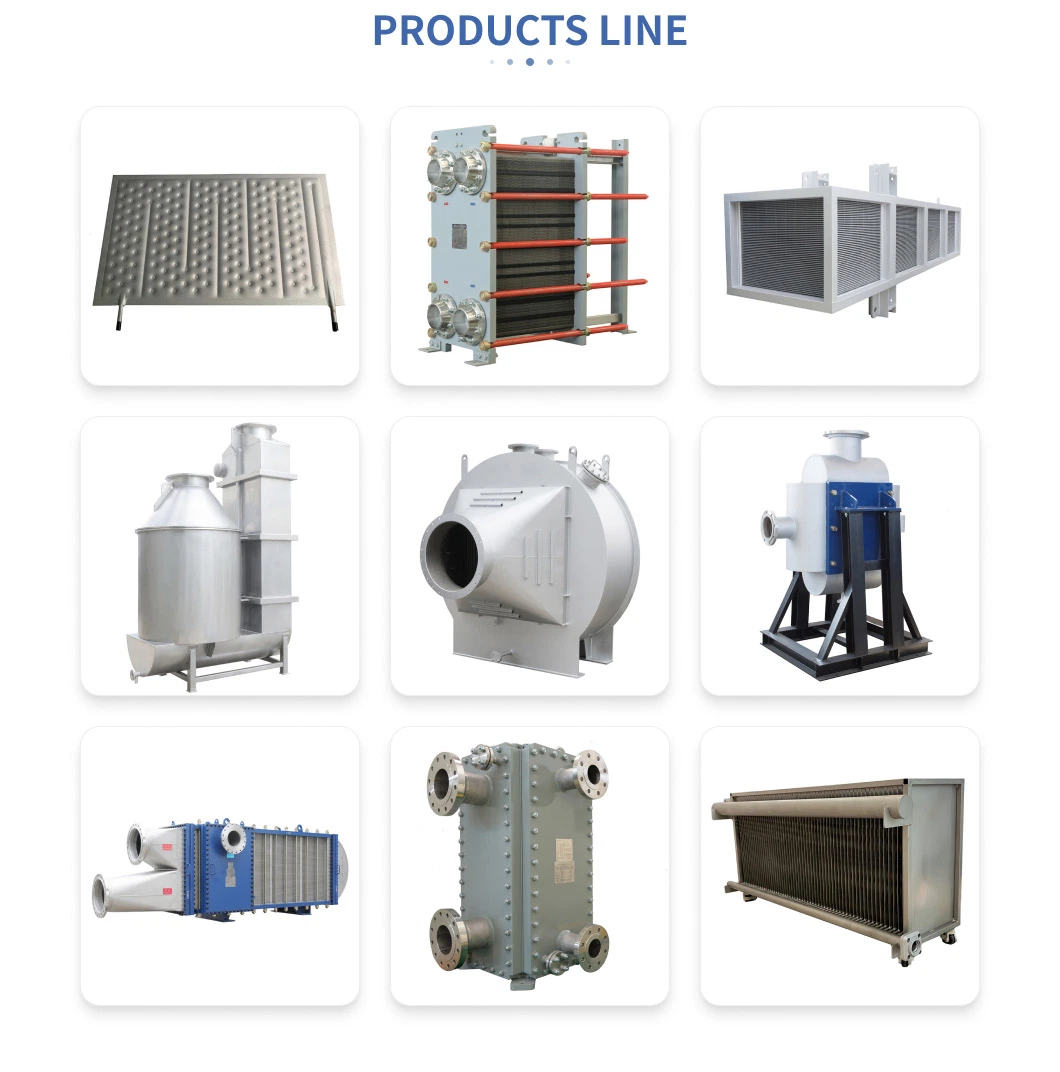 ISO Certified Bloc Type Plate Heat Exchanger Equipment for Metallurgical Industry