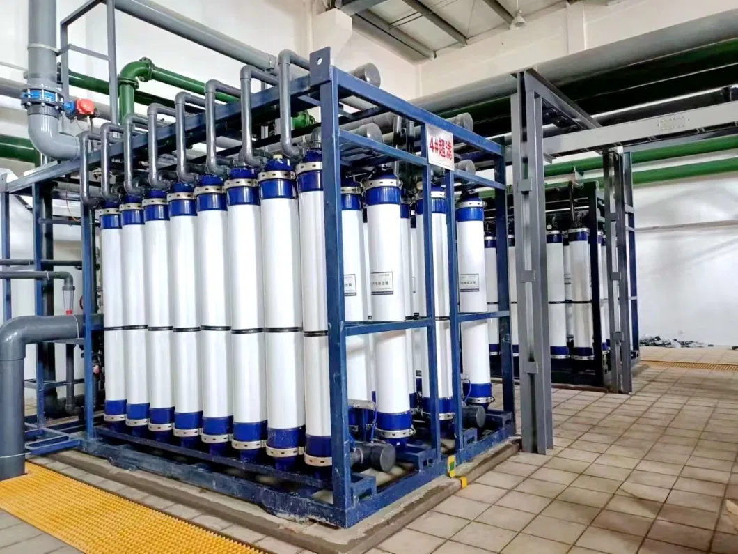 UF Water Filter System 4tph Ultra Filtration Water Treatment UF Plant for Industrial