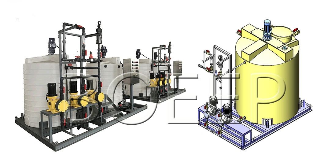 Automatic Chlorine Dosing System Chemical Dosing Equipment for Wastewater Treatment