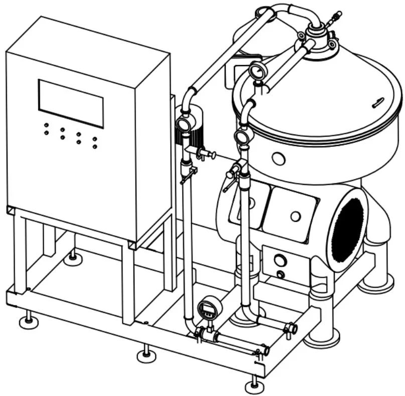 Disc Separator for Coconut Water Clarifying Industrial Centrifuge Price Palm Oil 3 Phase Fatty Acid Methyl Ester Centrifuge