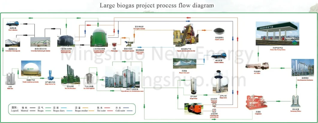 Biogas Upgrading System for CNG LNG Natural Gas
