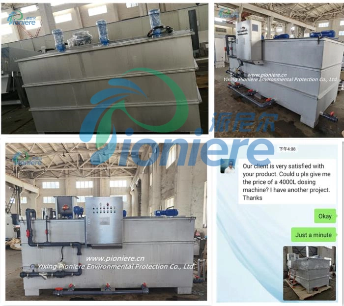 Sewage Treatment Plant Industrial Chemical Processing Dosing System Water Treatment Dosing Equipment