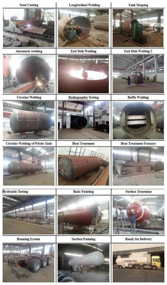 Chinese Brand 20m3 30m3 40m3 LPG Gas Tank Skid Station for Sale