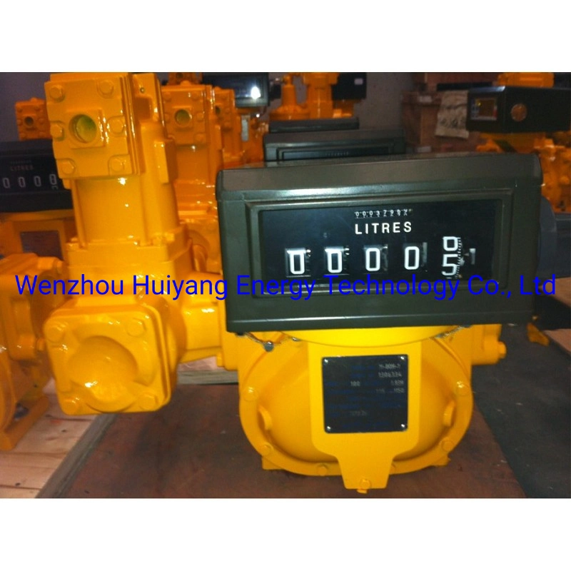 Mechanical Counter LC Positive Displacement Flow Meter for Gas Station