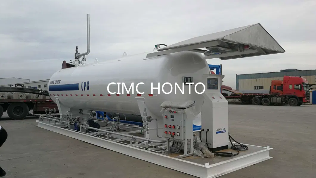 LPG Skid 10m3 Movable Gas Plant for Truck Loading