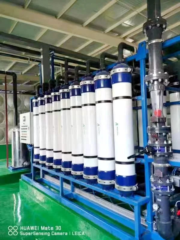 UF Water Filter System 4tph Ultra Filtration Water Treatment UF Plant for Industrial