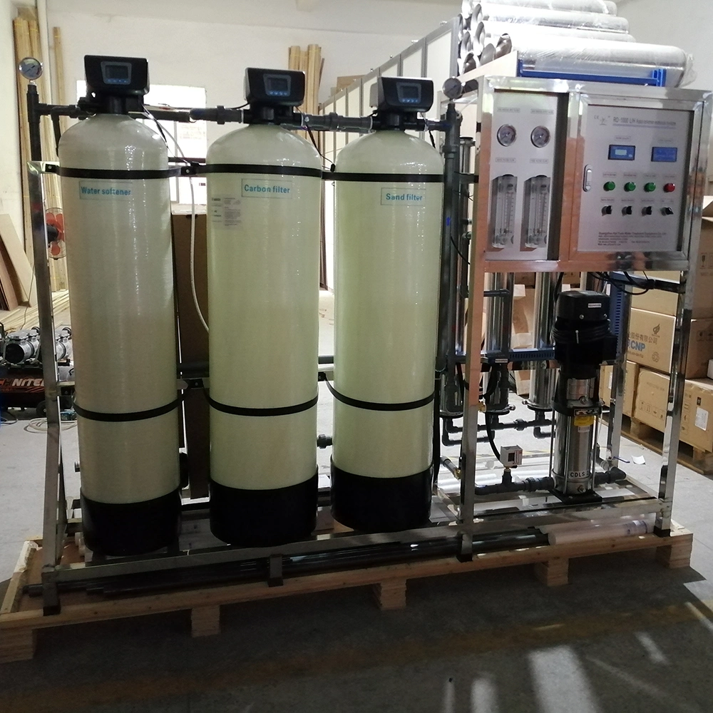 Drinking Reverse Osmosis RO Purifying Purification System 1000lph Mineral Filter Purifier Purify Water Treatment Machine Plant