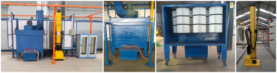 Metal Steel Fence Powder Coating Equipment with Pretreatment Plant
