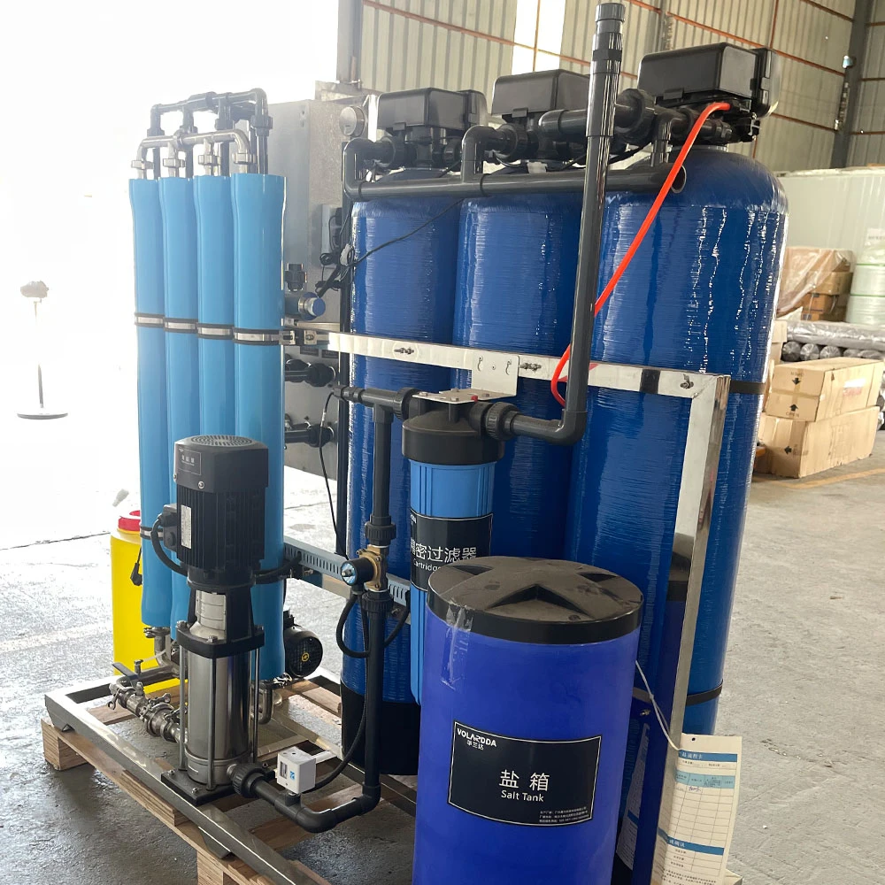 1000 Industrial Reverse Osmosis Water Treatment Plant 98% Desalination Ratio RO System Equipment Pure Water Dosing Device