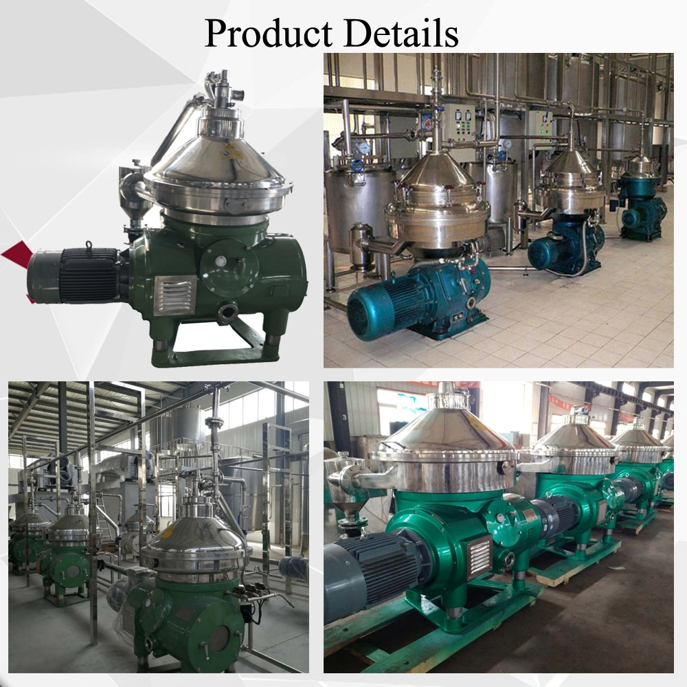 Disc Separator for Coconut Water Clarifying Industrial Centrifuge Price Palm Oil 3 Phase Fatty Acid Methyl Ester Centrifuge