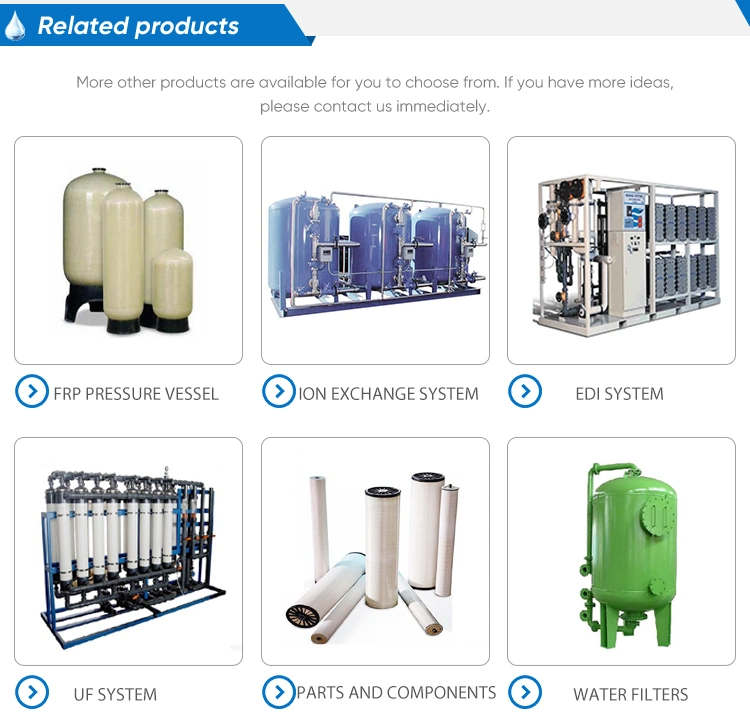 Water Purification System Ultra-Filtration Plant 4000L/H