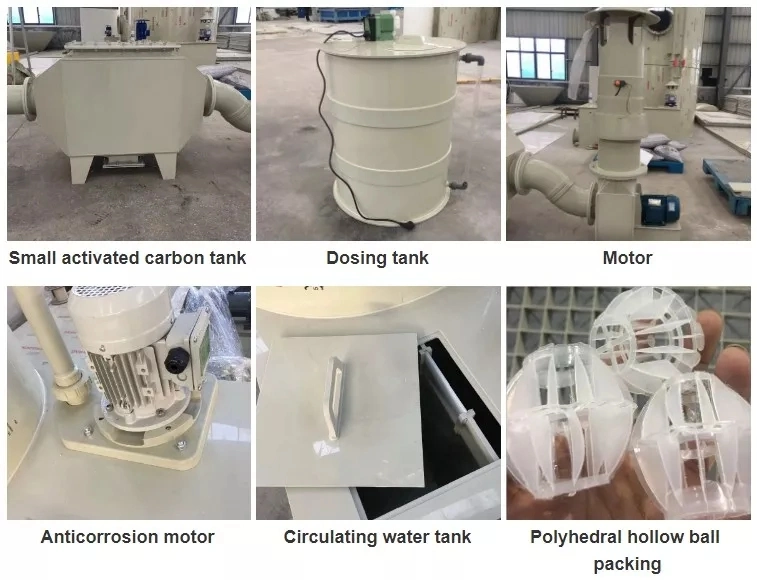 China&prime;s Export Industrial Desulfurization PP Acid Mist Spray Scrubber PP Polypropylene Equipment