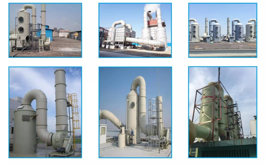 Factory Direct Sales Acid Mist Purification Tower Desulfurization Washing Tower Industrial Waste Gas Desulfurization Equipment