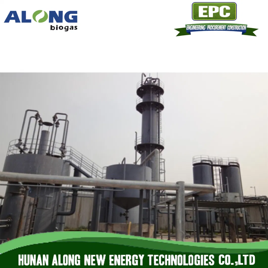 Biogas Chemical Absorption Purification System to Natural Gas (CNG)