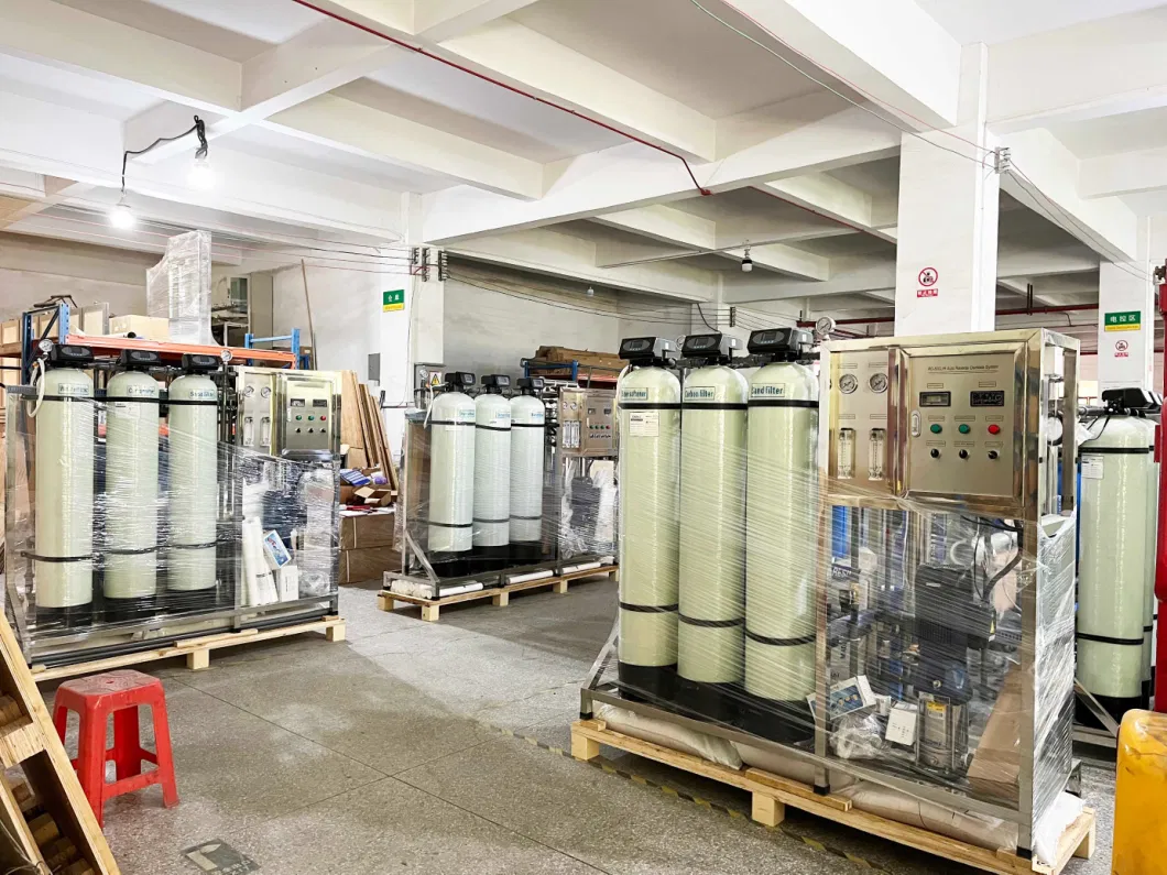 Drinking Reverse Osmosis RO Purifying Purification System 1000lph Mineral Filter Purifier Purify Water Treatment Machine Plant