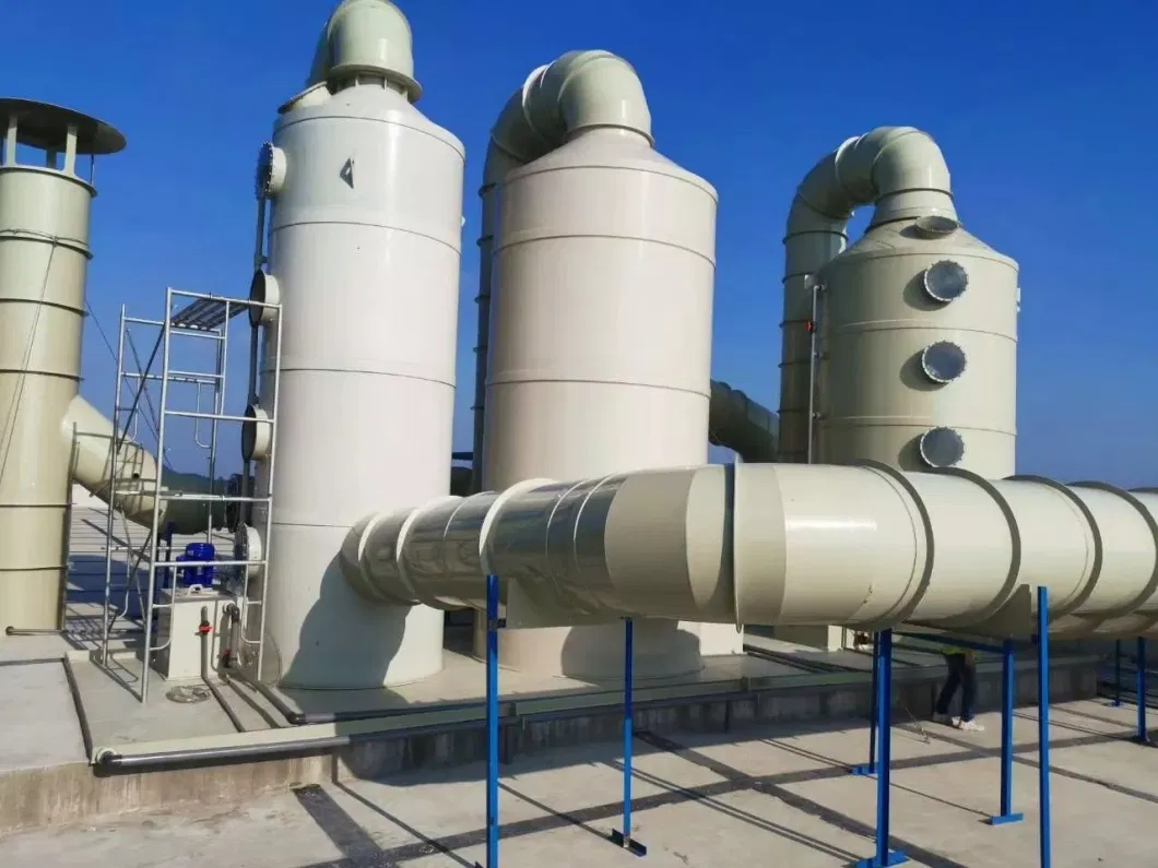 Sell Well Acid Mist Purification Tower Desulfurization Washing Tower Industrial Waste Gas Desulfurization Equipment