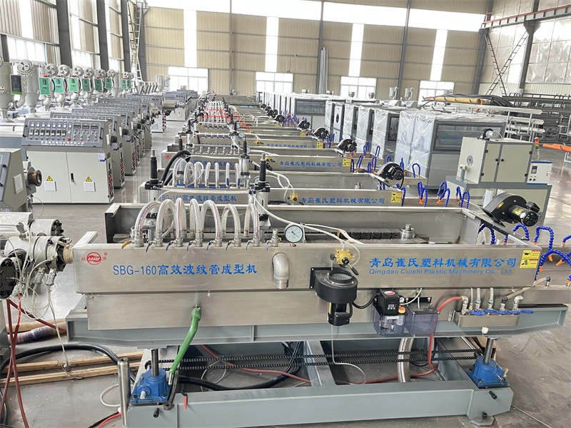 Three-Layer Pert Pipe Extrusion Line High-Speed Floor Heating Pipe Extrusion Production Equipment