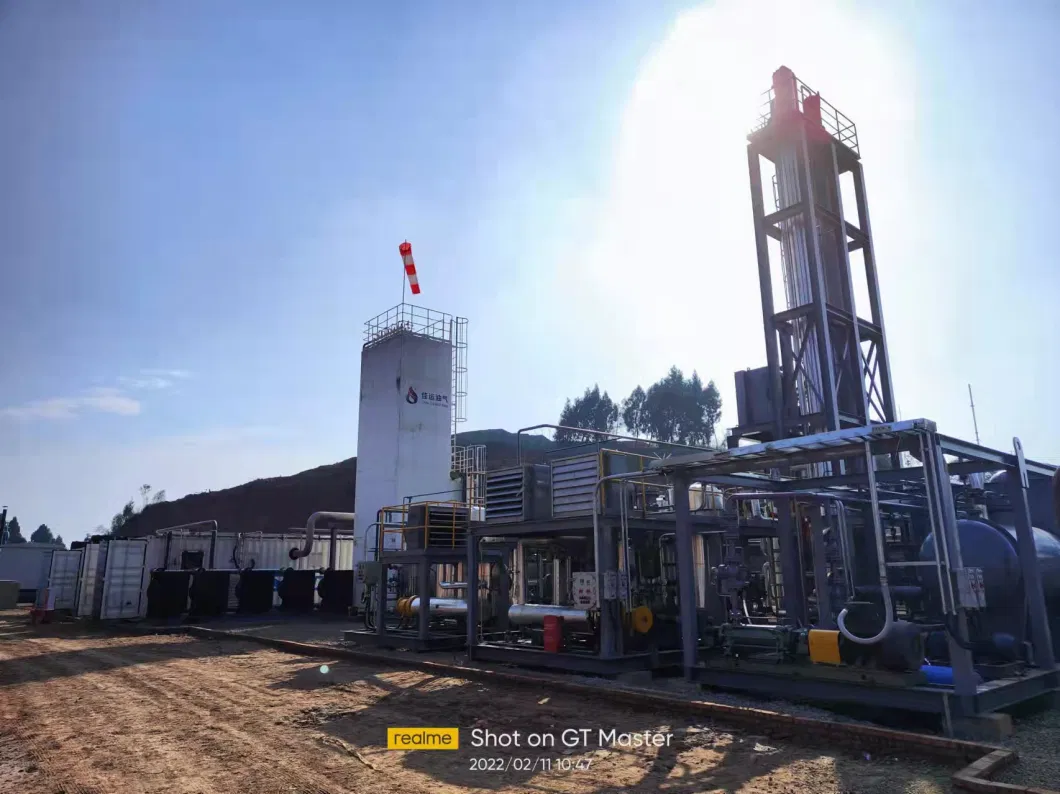 Natural Gas Dehydration LNG Plant Flare Gas Recovery Plant