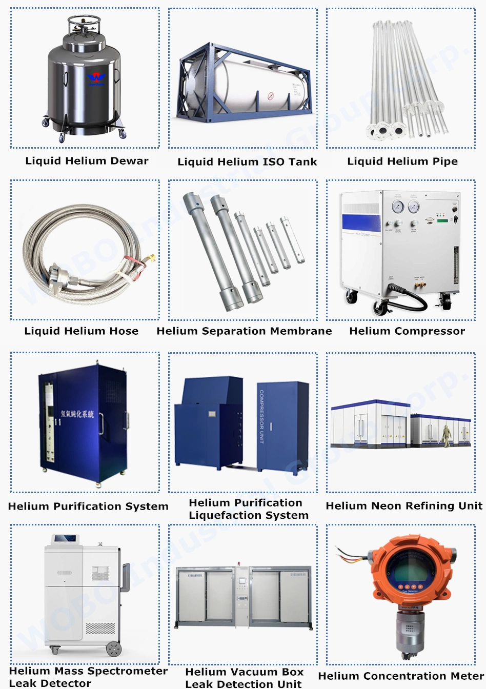 High Purity Helium Recovery and High Purifying Plant