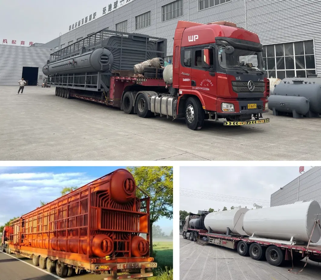 China Mobile Skid-Mounted 0.5 1 1.5 2 3 4 5 6 8 10 12 15 20 Ton Natural Gas Diesel Heavy Fuel Oil Steam Boiler