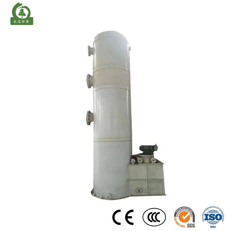 Fine Quality Industrial Desulfurization PP Acid Mist Spray Scrubber PP Polypropylene Equipment