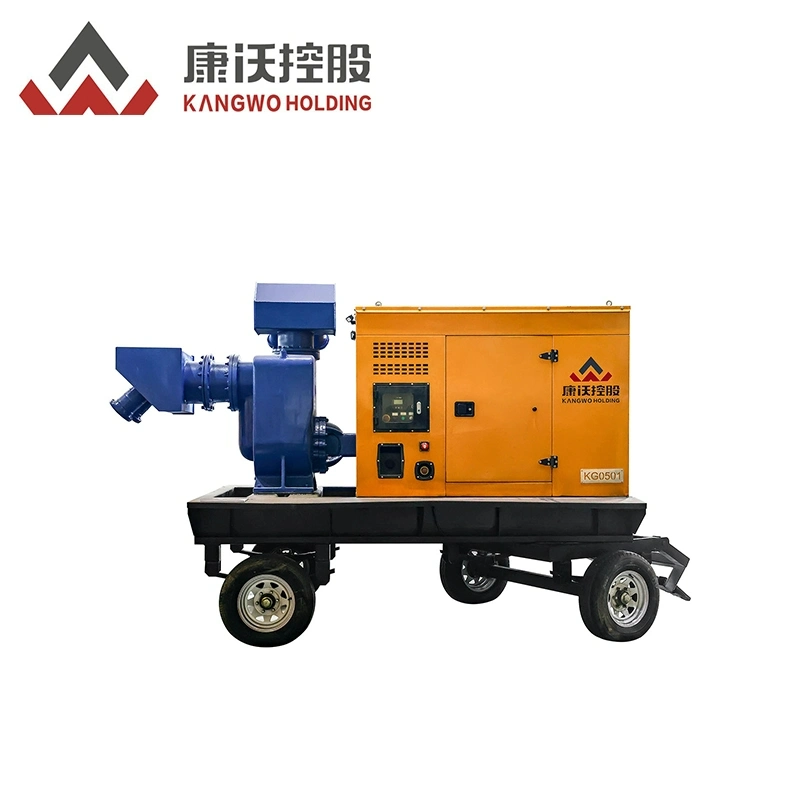 Agricultural High-Capacity Mobile Diesel Water Pump Unit for Irrigation Systems