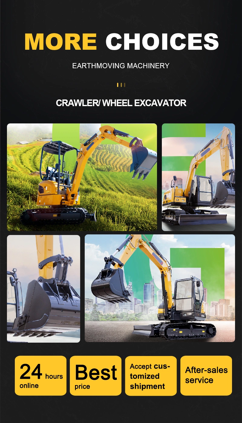 Wheel Clapper Gas-Powered Underground Side Dump Rock-Forklift Skid-Steer Steel Mile Backhoe Loader