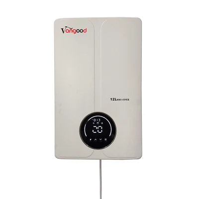 Instant Tankless caliente de Gas Natural en el interior del controlador de temperatura digital calentador de agua instantáneo