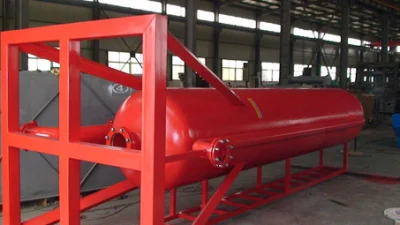 Separador de Gas horizontal de la API para perforar pozo de agua equipo de control de sólidos