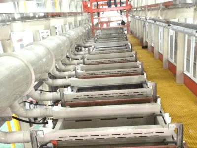 Galvanización en caliente Equiement Control automático de la galvanización de la siembra