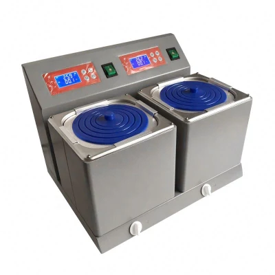 Bujías de aceite de silicona para baño de agua para el crudo