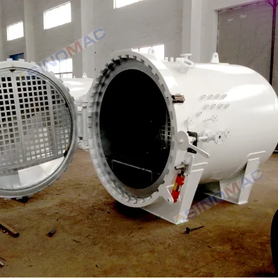 Ce/PED aprobado 1000x2000mm empaquetadas Skid-Mounted Autoclave compuesto para laboratorio