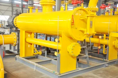 Separador de filtro para la estación de regulador de gas natural