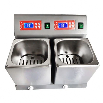 Bujías de aceite de silicona para baño de agua para el crudo