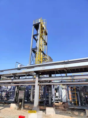 La deshidratación de la planta de GNL de Gas Natural Gas quemado de la planta de recuperación